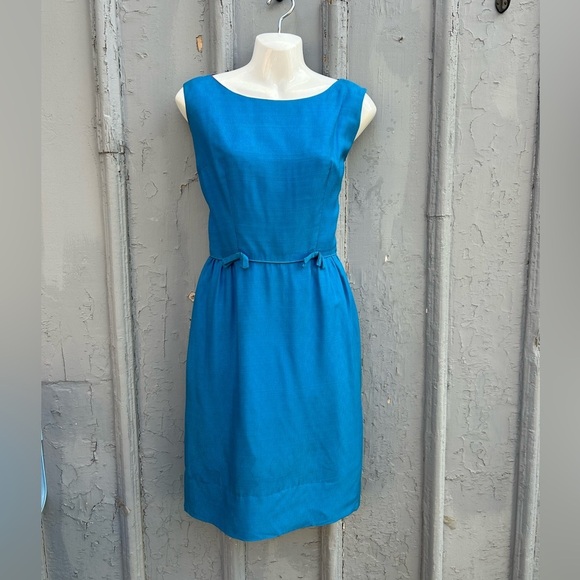 Vintage 1960’s Union Made Silk shift; size approx 6 - Picture 1 of 11